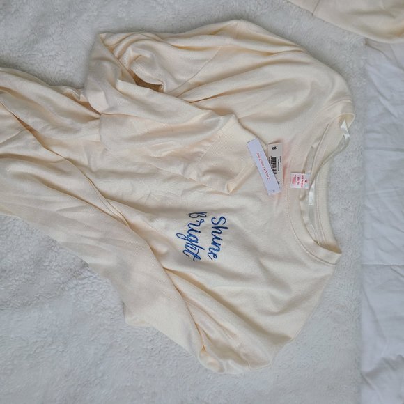 3/$30 BNWT Brushed jersey 2 pc sleep set - Picture 4 of 4